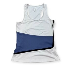 Inphorm Tank Top Size Small White Palladia Baseline Racerback Athletic Top